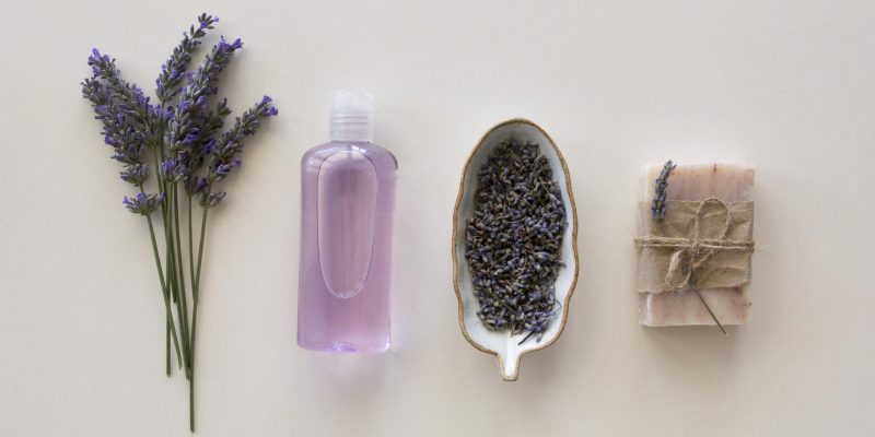 arrangement-lavender-spa-natural-cosmetics